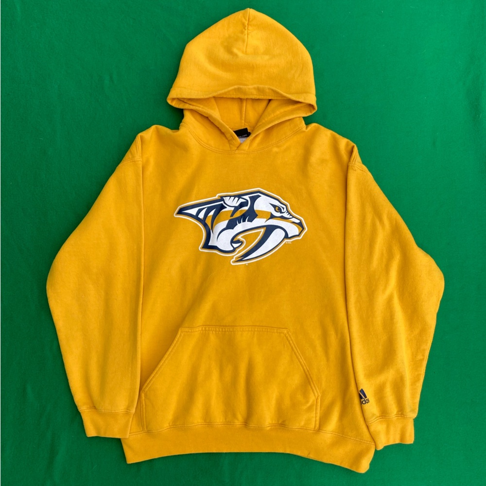 Yellow Hoodie with Graphic Logo
